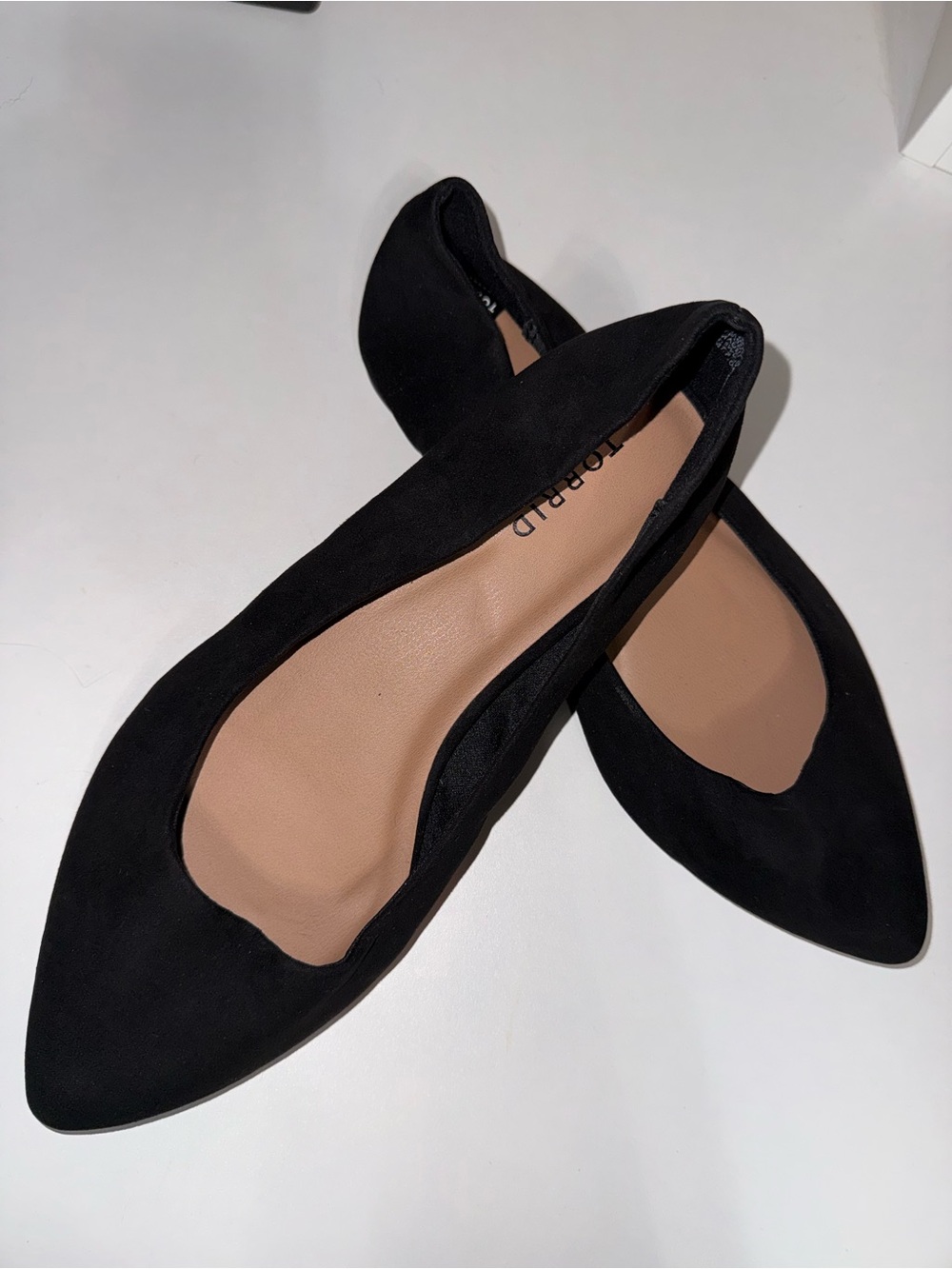 Torrid Black Pointed Toe Flats